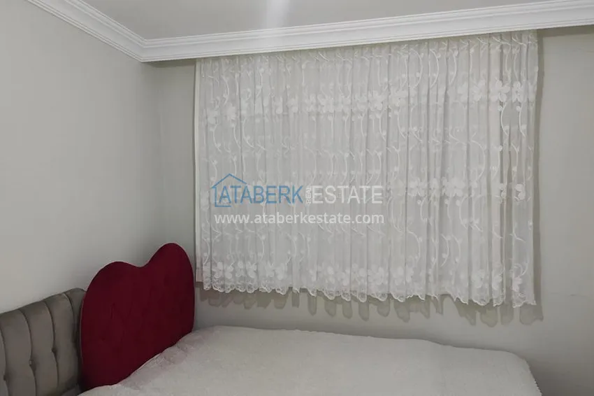 Приобрести Дуплекс в районе Газипаша с отдельной кухней, застекленным балконом и видом на горы 12 