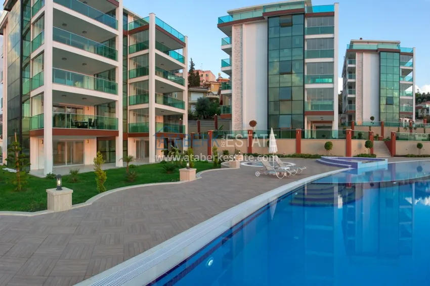 Дуплекс в Алании – район Каргыджак, двухуровневый с выходом в сад 12 