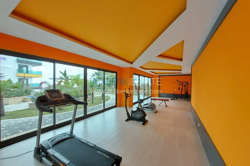 Двухкомнатная квартира в Каргыджаке в комплексе на первой береговой линии 12 