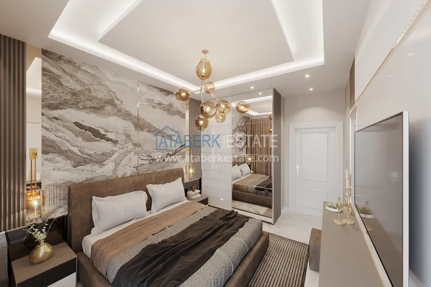 Приобрести Новый инвестиционный проект жилого комплекса в Махмутларе напрямую от застройщика по минимальным стартовым ценам 22 