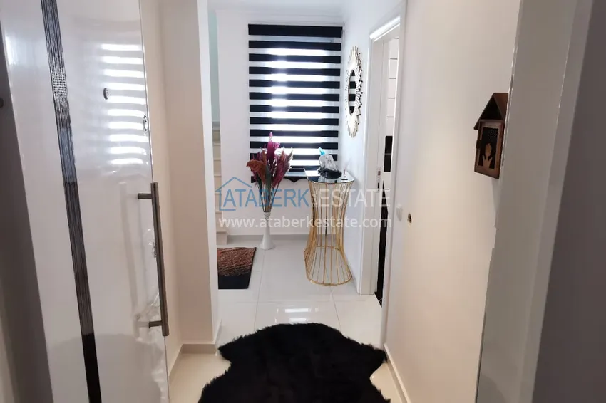 Приобрести Дуплекс в Алании с видом на море и горы, меблированный 12 