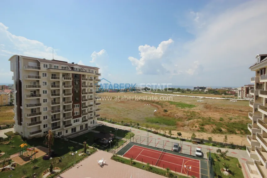 Приобрести Квартира в Авсалларе двухкомнатная с видом на море в комплексе с частным пляжем 12 