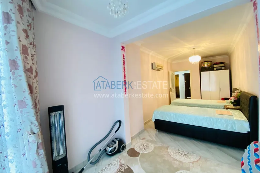 Приобрести Квартира в центре Алании с мебелью и видом на историческую крепость 14 