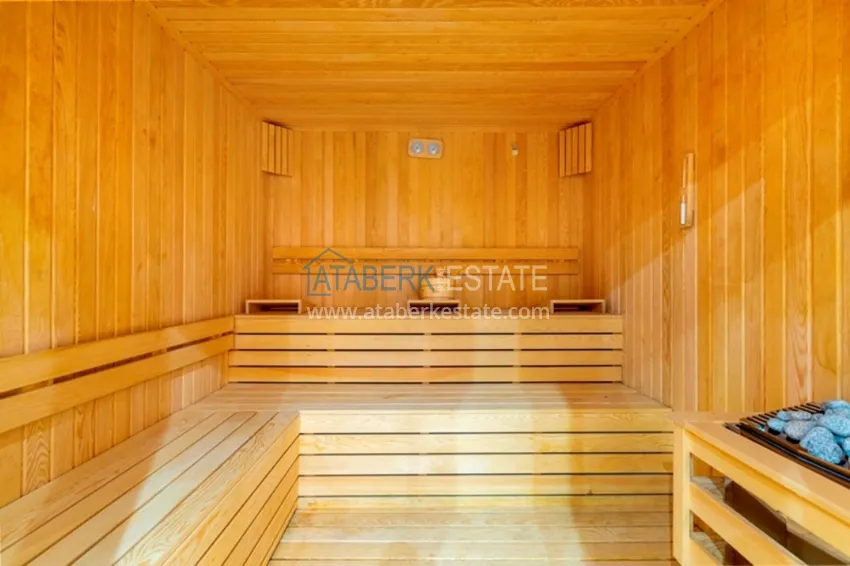 Квартира в центре Алании в 50 метров от моря - район пляжа Кейкубат  19 