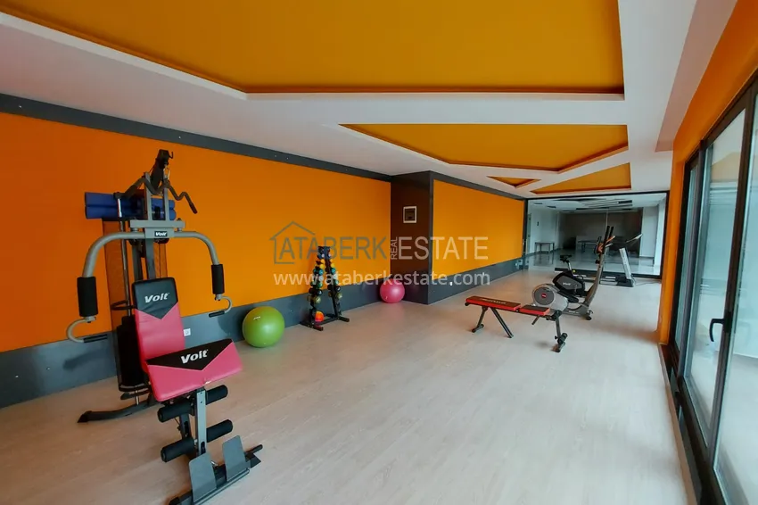 Двухкомнатная квартира в Каргыджаке в комплексе на первой береговой линии 13 