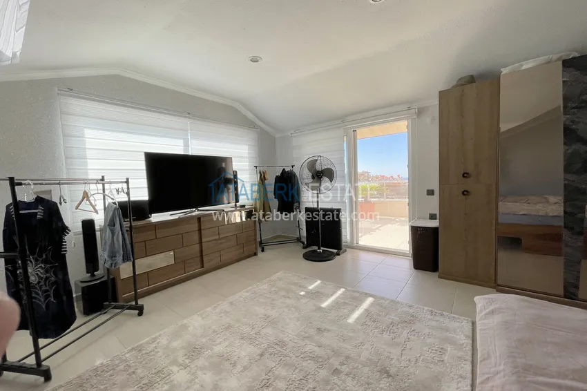 Приобрести Пентхаус в районе Кестель – с мебелью и открытым видом на море  15 