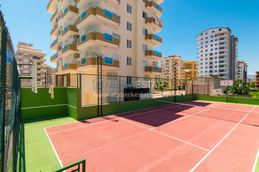 Квартира меблированная с видом на горы и море в Махмутларе  13 