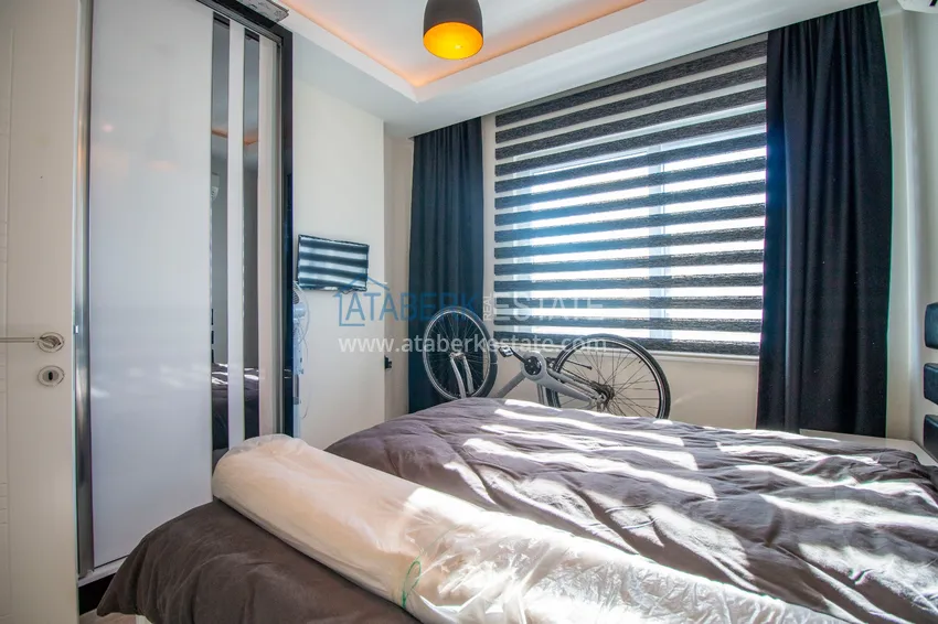 Приобрести Квартира меблированная с видом на горы и море в Махмутларе  14 