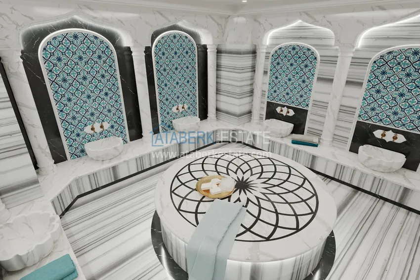 Квартира в Махмутларе двухкомнатная с чистовой отделкой - Новостройка 14 