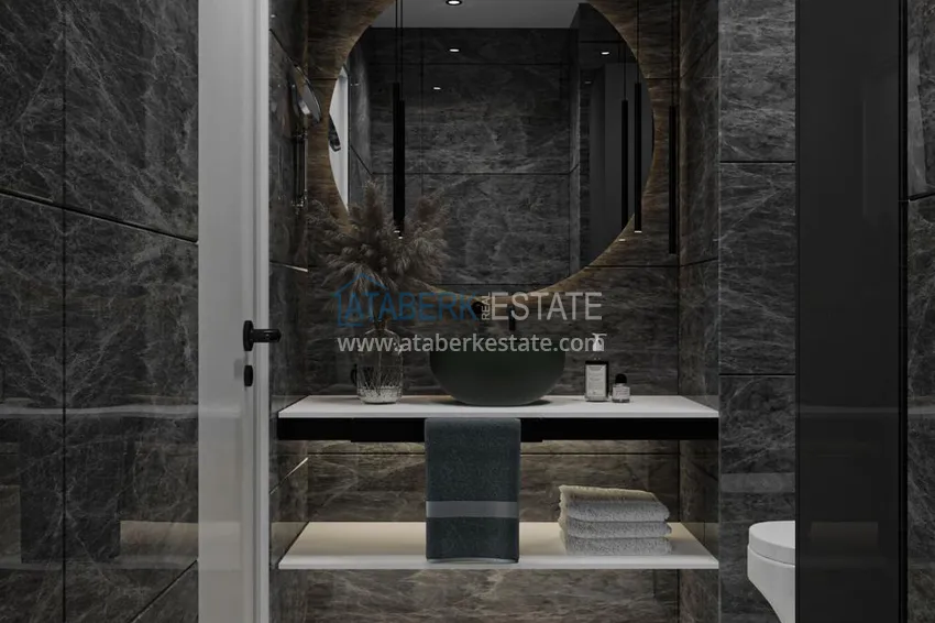 Приобрести Квартиры в Алании район Окурджалар – новый проект офф-плана на первой береговой  13 