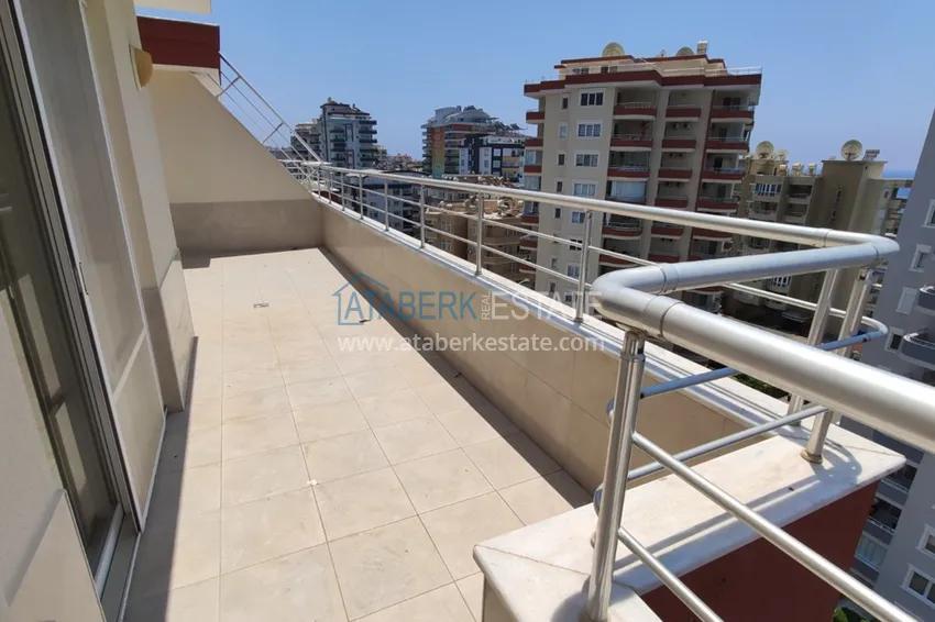 Приобрести Пентхаус-дуплекс в Махмутларе с 2 кухнями, сауной и видом на море  18 