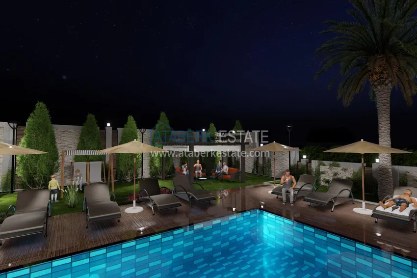 Квартиры в районе Авсаллар от инвестора в строящемся комплексе 16 