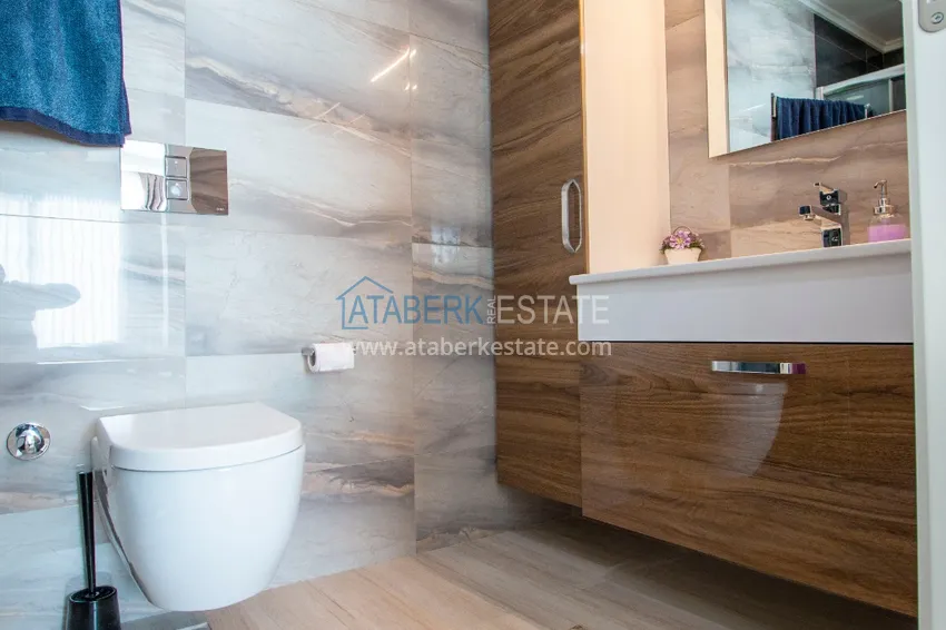 Приобрести Квартира меблированная с видом на горы и море в Махмутларе  17 