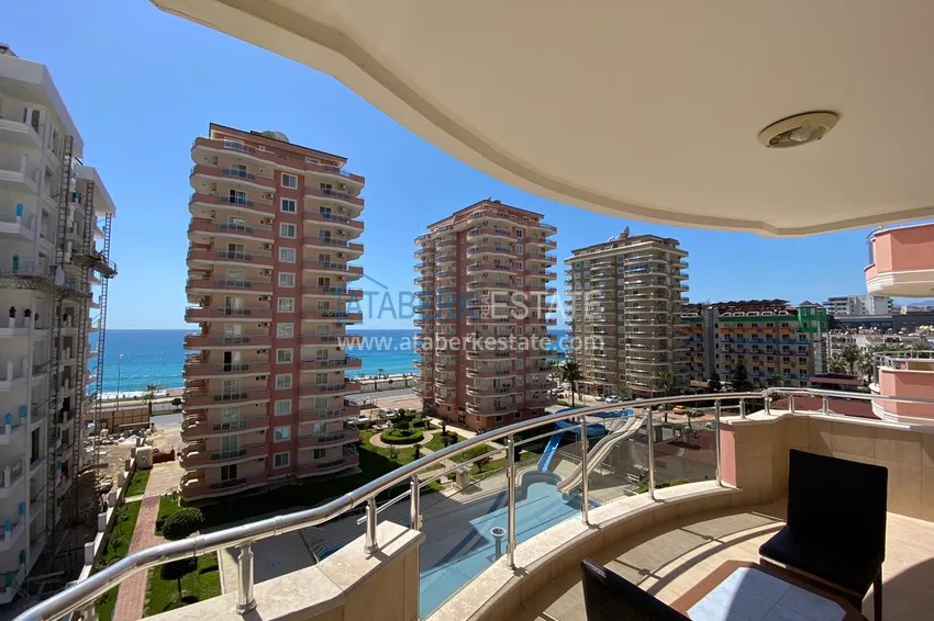 Приобрести Квартира в Махмутларе с мебелью, в комплексе на первой линии 15 