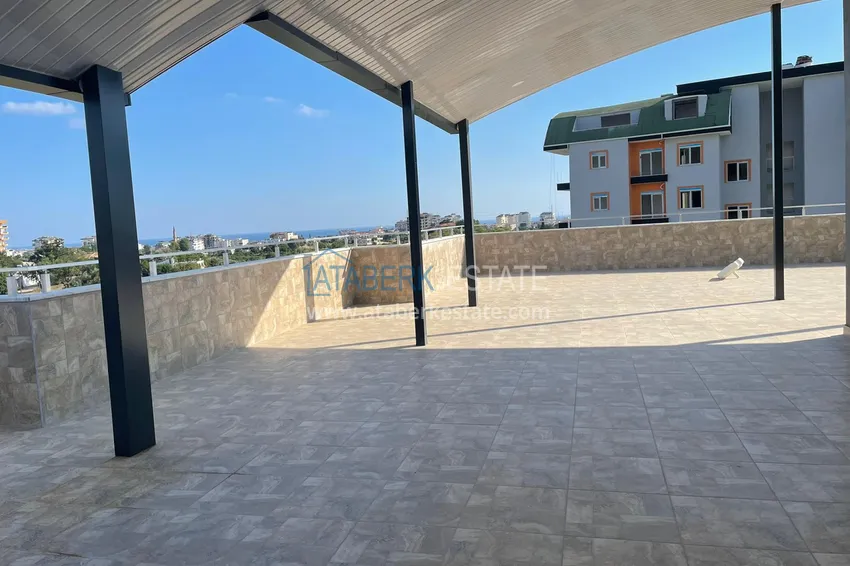 Квартира в Алании - район Авсаллар с чистовой отделкой  15 