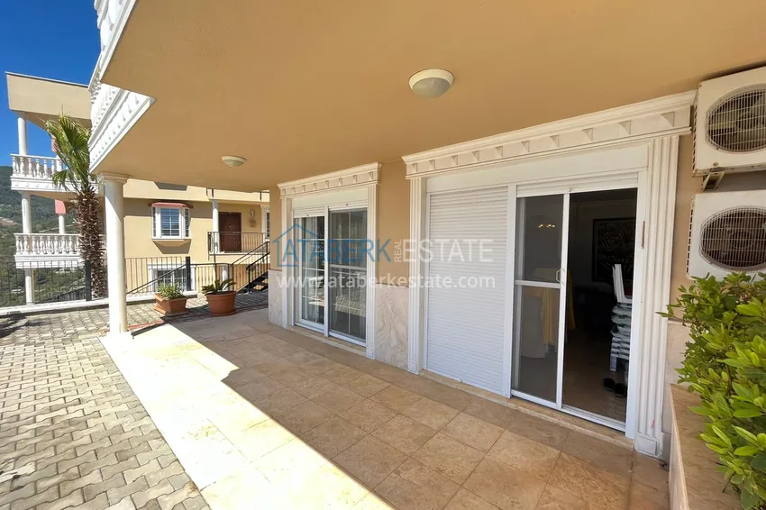 Приобрести Видовой садовый дуплекс в Алании – Бекташ, меблированный 16 