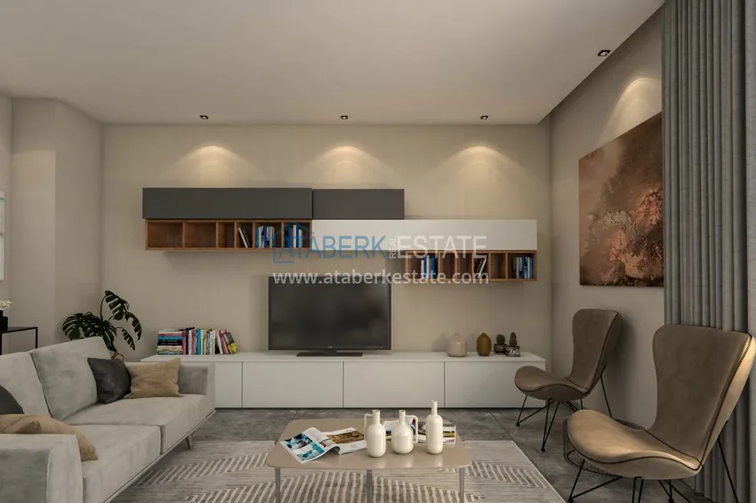 Приобрести Новый проект элитного комплекса вилл в Алании – район Тепе с правом на получение гражданства 6 