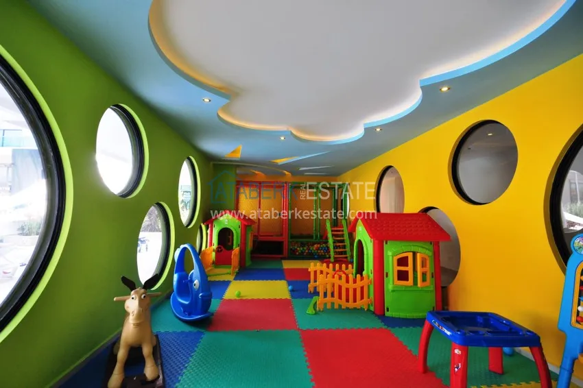 Студия в Каргыджаке с мебелью в элитном комплексе на первой береговой линии 22 