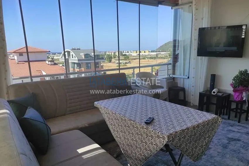 Приобрести Дуплекс в районе Газипаша с отдельной кухней, застекленным балконом и видом на горы 16 