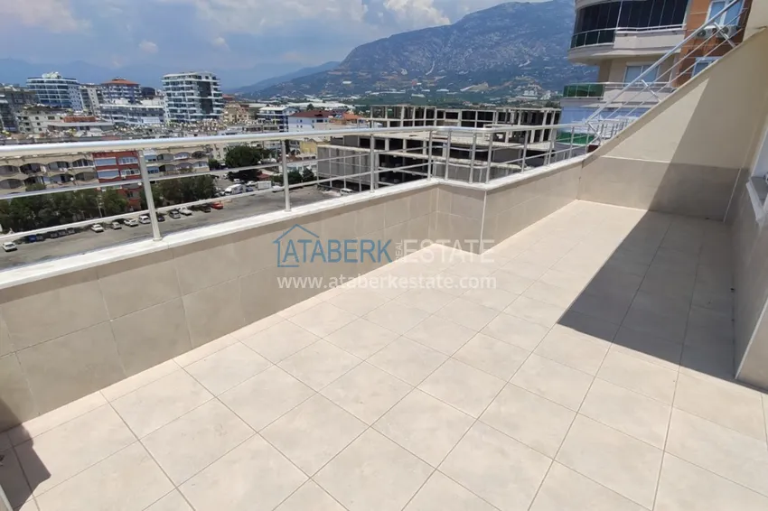 Приобрести Пентхаус-дуплекс в Махмутларе с 2 кухнями, сауной и видом на море  19 