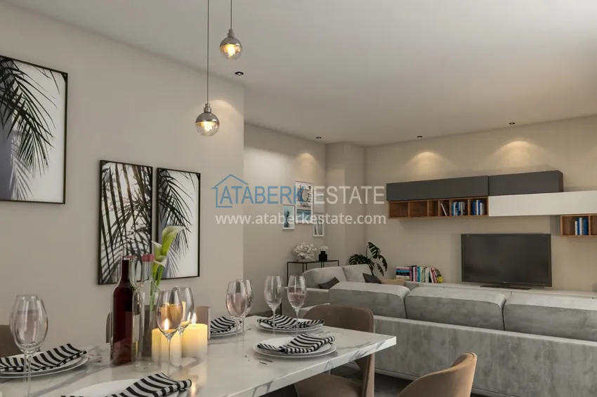 Приобрести Новый проект элитного комплекса вилл в Алании – район Тепе с правом на получение гражданства 7 