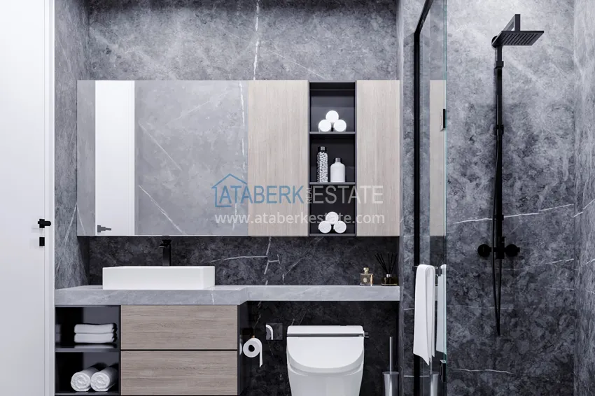 Приобрести Недорогие квартиры от застройщика в Алании район Окурджалар на этапе проекта 5 