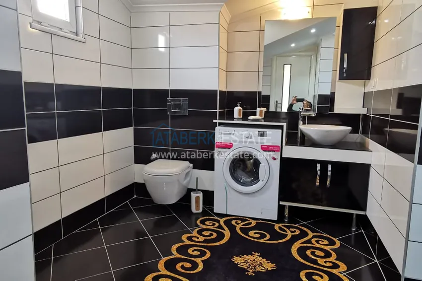 Приобрести Дуплекс в Алании с видом на море и горы, меблированный 17 