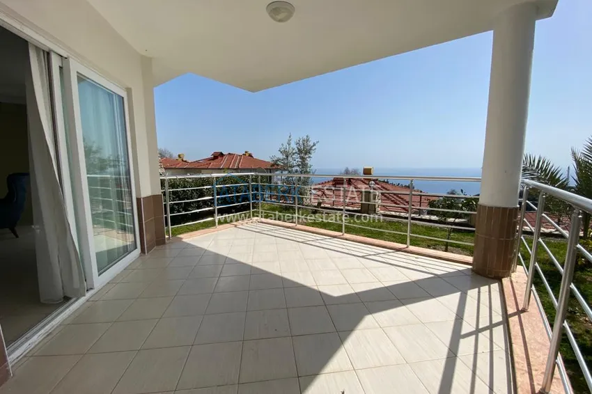 Приобрести Вилла в Алании - район Бекташ меблированная с видовыми характеристиками 17 