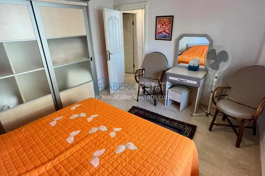 Приобрести Видовой садовый дуплекс в Алании – Бекташ, меблированный 18 