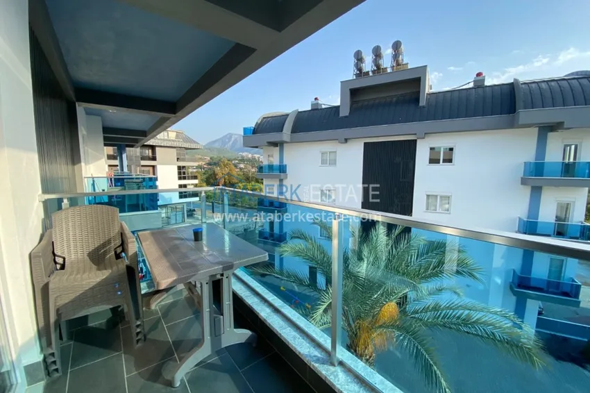 Приобрести Пентхаус – дуплекс в Оба меблированный в молодом современном комплексе с видом на горы 17 