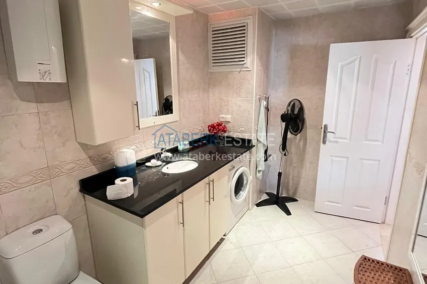 Приобрести Видовой садовый дуплекс в Алании – Бекташ, меблированный 21 