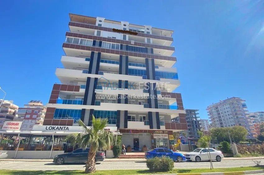 Квартира в Махмутларе – центр района с мебелью и отдельной кухней  1 