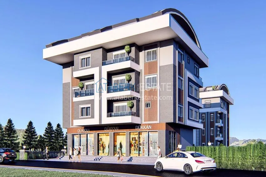 Новый проект малоэтажного жилого комплекса в районе Оба 2 