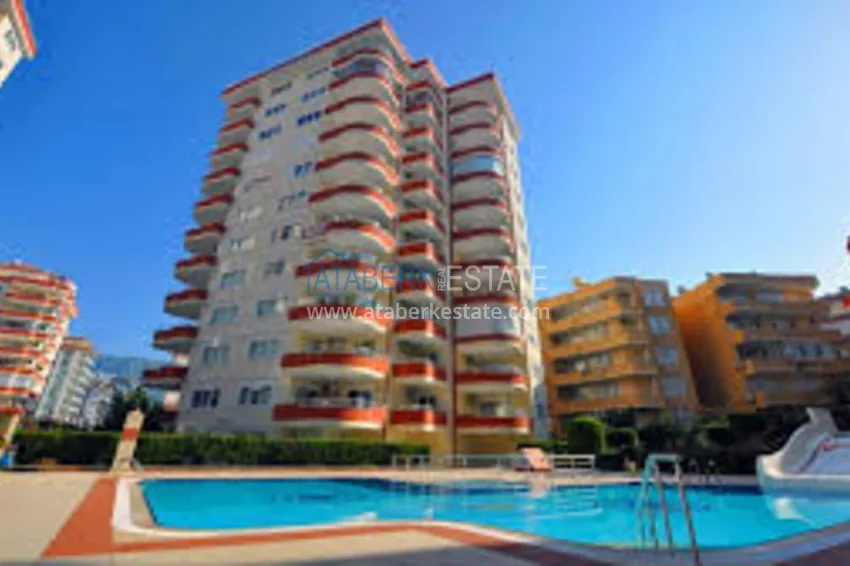 Квартира в Махмутларе меблированная с видом на море и горы 1 