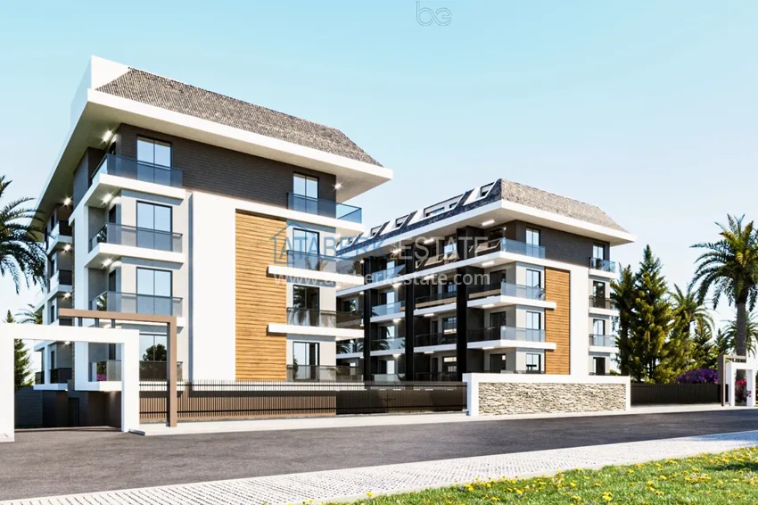 Недорогие квартиры от застройщика в Алании район Окурджалар на этапе проекта 1 