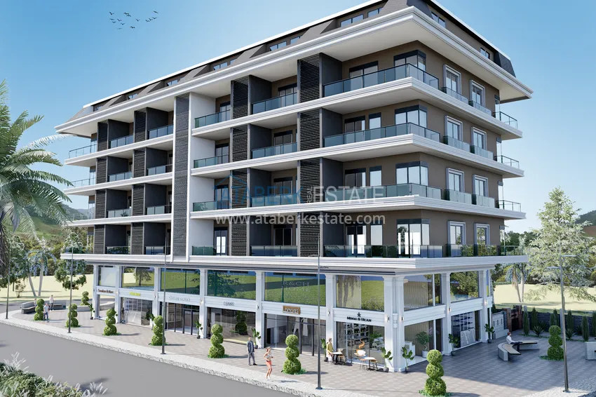 Новый инвестиционный проект жилого комплекса в Махмутларе напрямую от застройщика по минимальным стартовым ценам 1 