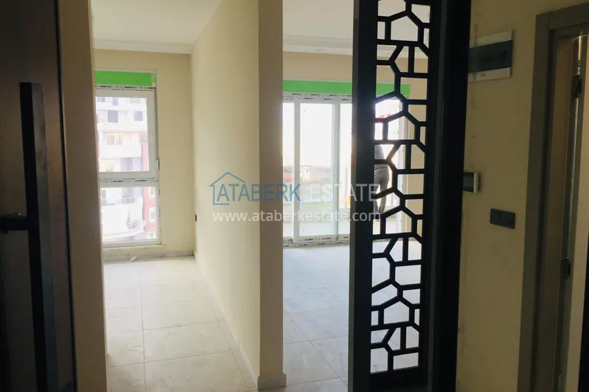 Приобрести Дуплекс в Газипаше с чистовой отделкой и видом на море в новом жилом комплексе 1 