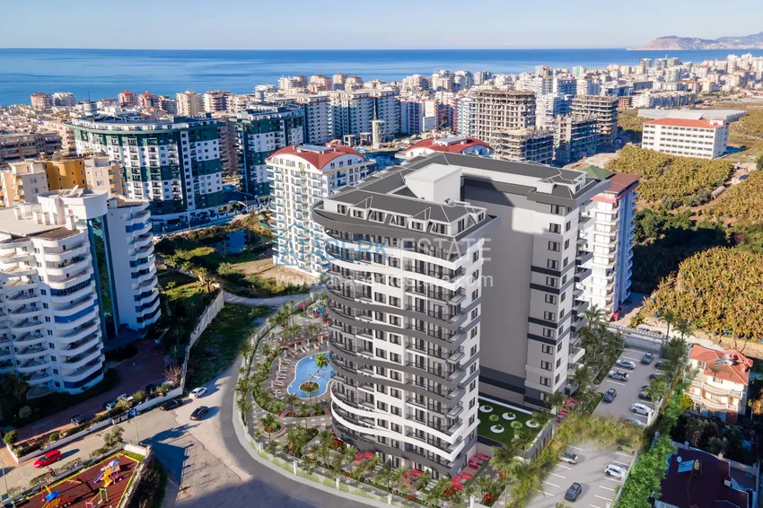 Новый современный проект в районе Махмутлар по ценам от застройщика 2 