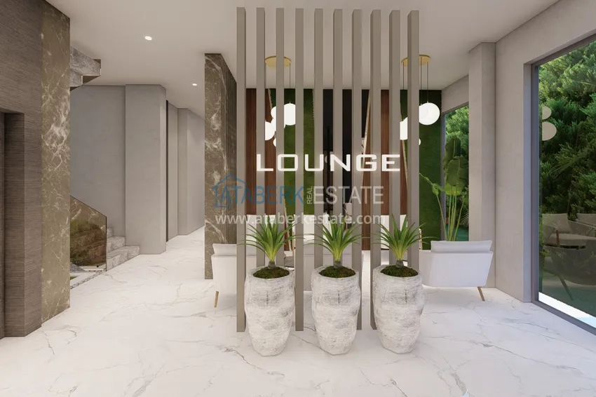 Квартиры в районе Авсаллар от инвестора в строящемся комплексе 17 