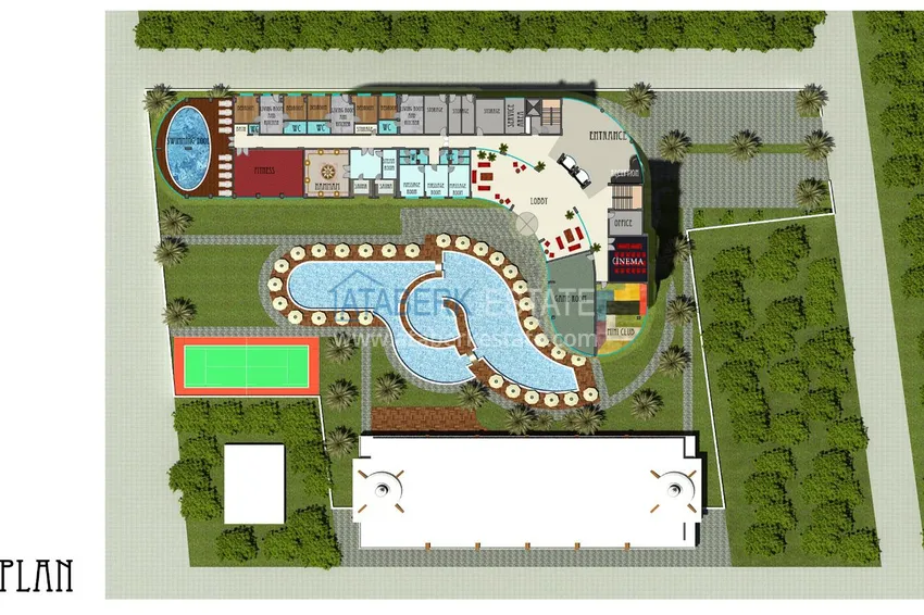 Купить дешево Квартира меблированная с видом на горы и море в Махмутларе  1 
