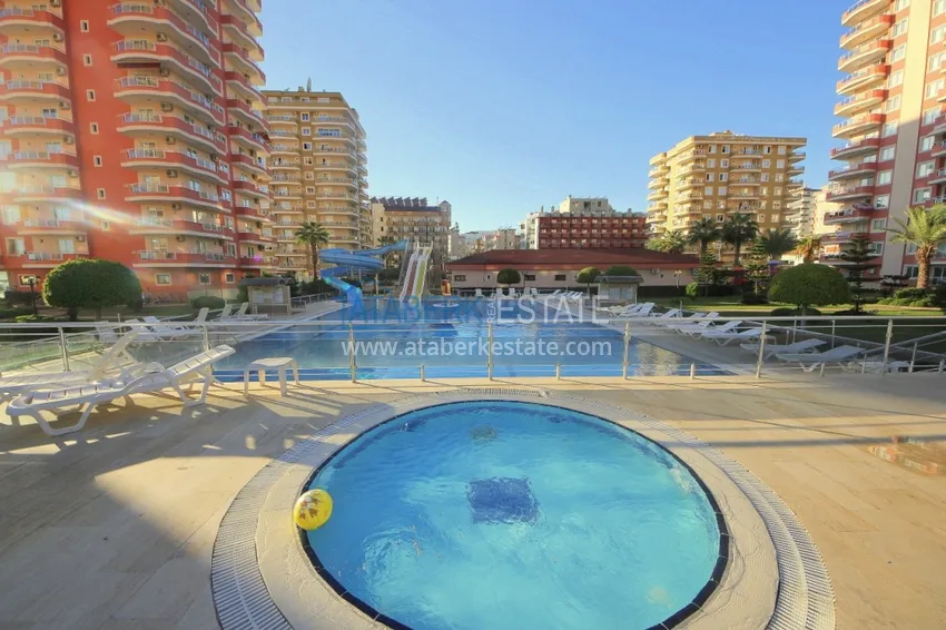 Квартира в Махмутларе с мебелью, в комплексе на первой линии 3 