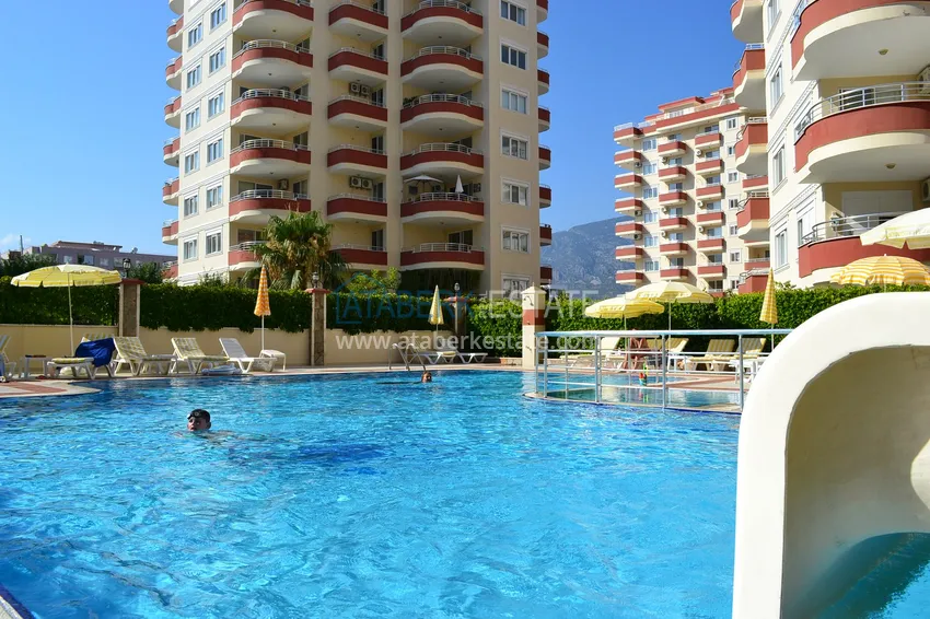 Квартира в Махмутларе меблированная с видом на море и горы 2 