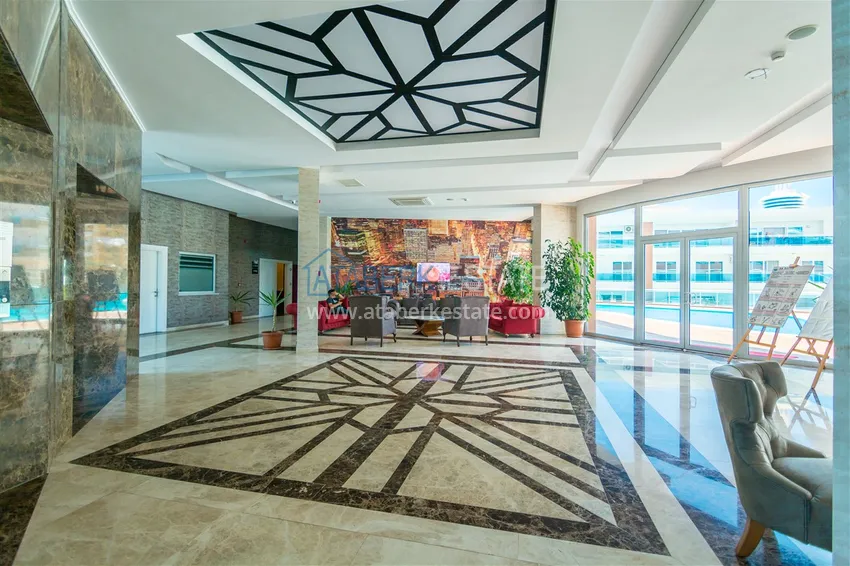 Квартира меблированная с видом на горы и море в Махмутларе  20 