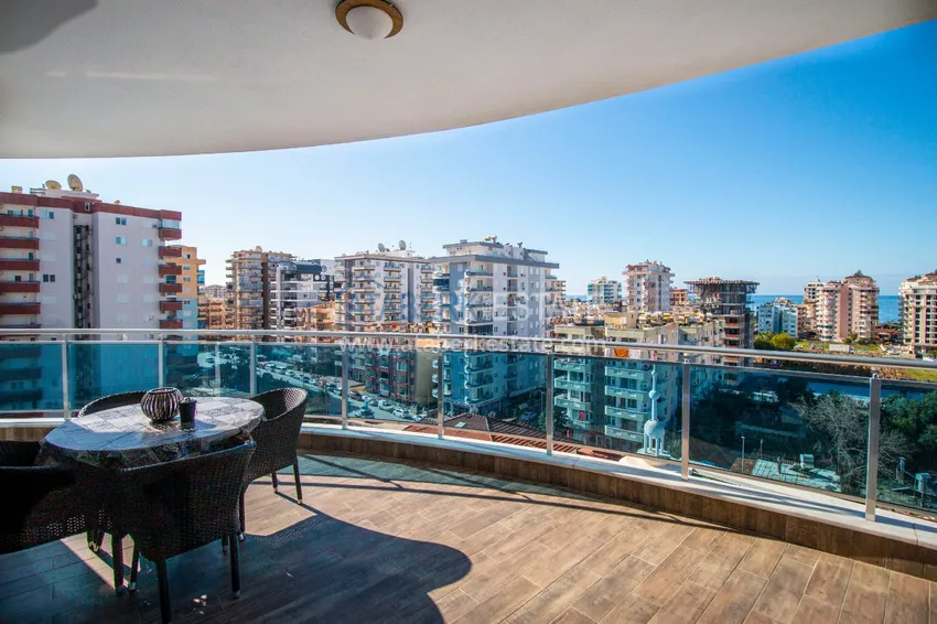 Приобрести Квартира меблированная с видом на горы и море в Махмутларе  22 