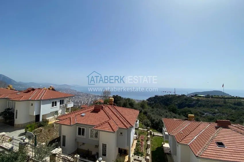 Приобрести Вилла в Алании - район Бекташ меблированная с видовыми характеристиками 20 