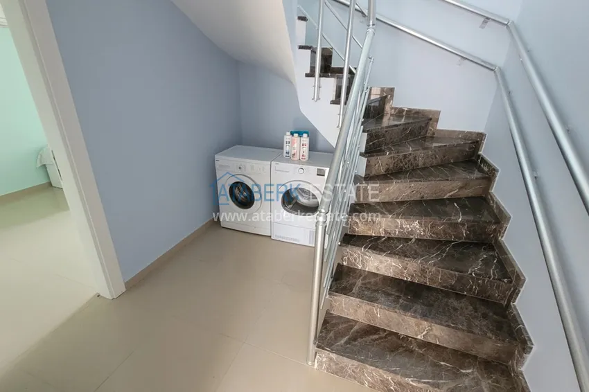 Приобрести Дуплекс в Алании – район Каргыджак, двухуровневый с выходом в сад 22 