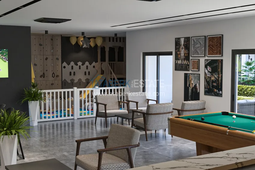 Новый проект офф-плана многоквартирного жилого комплекса в центре Аланьи 22 