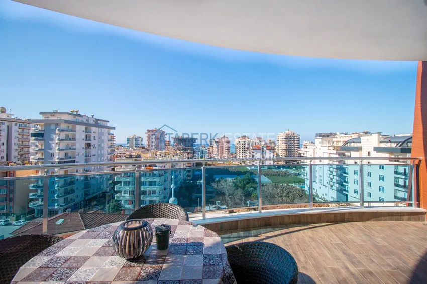 Приобрести Квартира меблированная с видом на горы и море в Махмутларе  23 