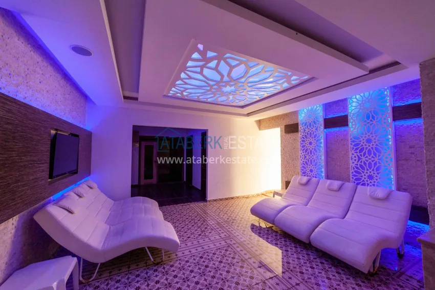 Квартира-студия на аренду в Авсалларе в комплексе с богатой инфраструктурой 23 