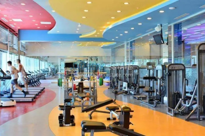 Квартира в Махмутларе, с мебелью и видом на море и горы 24 